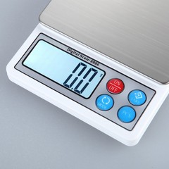 Jewelry scale 0.01g electronic pocket scale 2000g portable home kitchen scale 0.1g gold gram scale