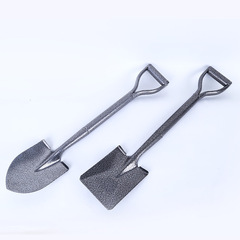 Manufacturer's source garden tools manganese steel tree planting outdoor camping one-piece shovel portable small shovel