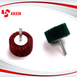 Factory Direct supply imported material non-woven fabric page wheel with handle page wheel export quality polishing wheel