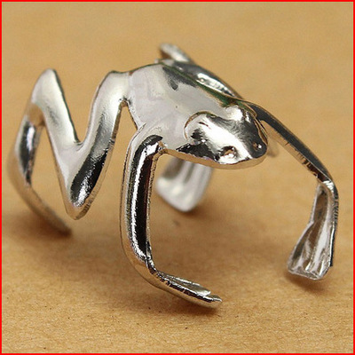 跨境饰品青蛙耳夹厂家直销欧美时尚耳扣耳骨夹耳饰女无耳洞耳环