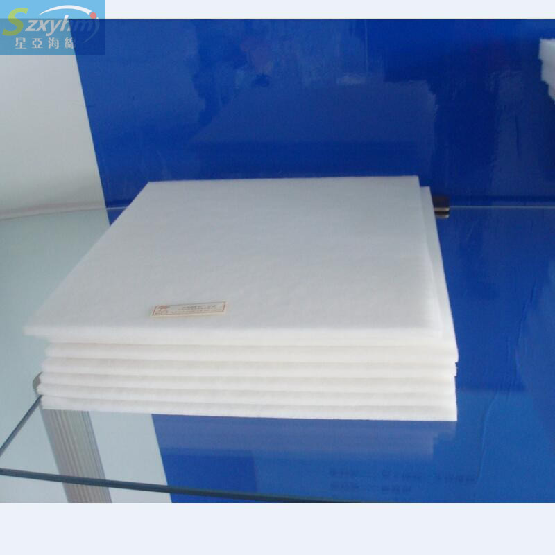 风口机鱼缸空调初效空气过滤海绵白色软质品洁污棉大小定 做