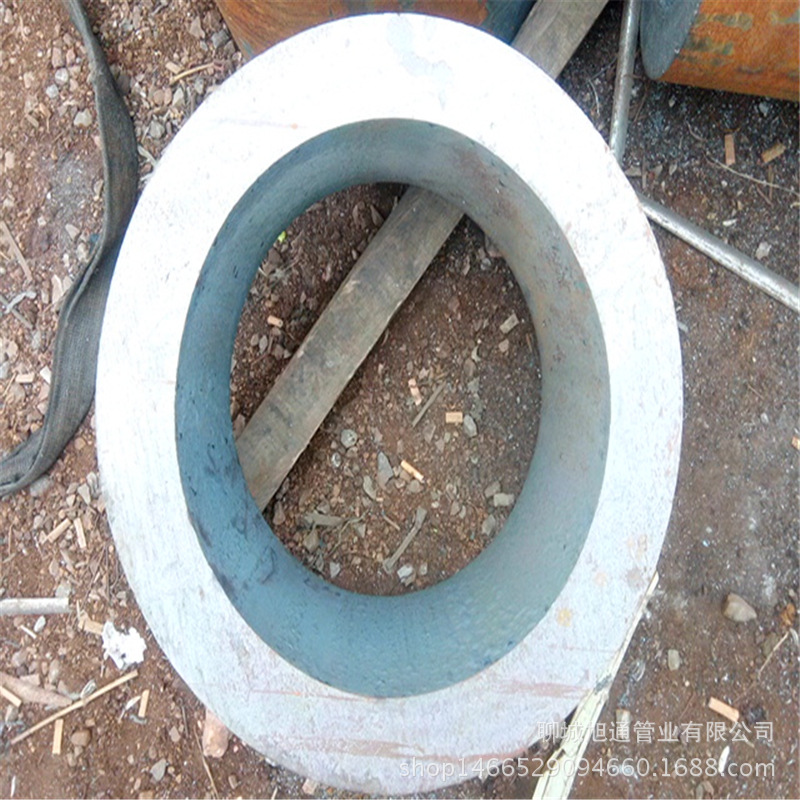 锯床下料65MN无缝钢管 高强度65mn弹簧钢厚壁管351x80