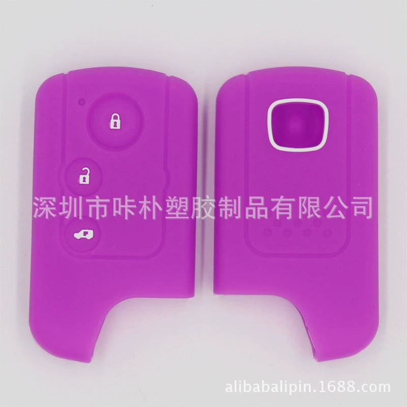 Honda, силиконовый защитный чехол для ключа, на 3 ключа