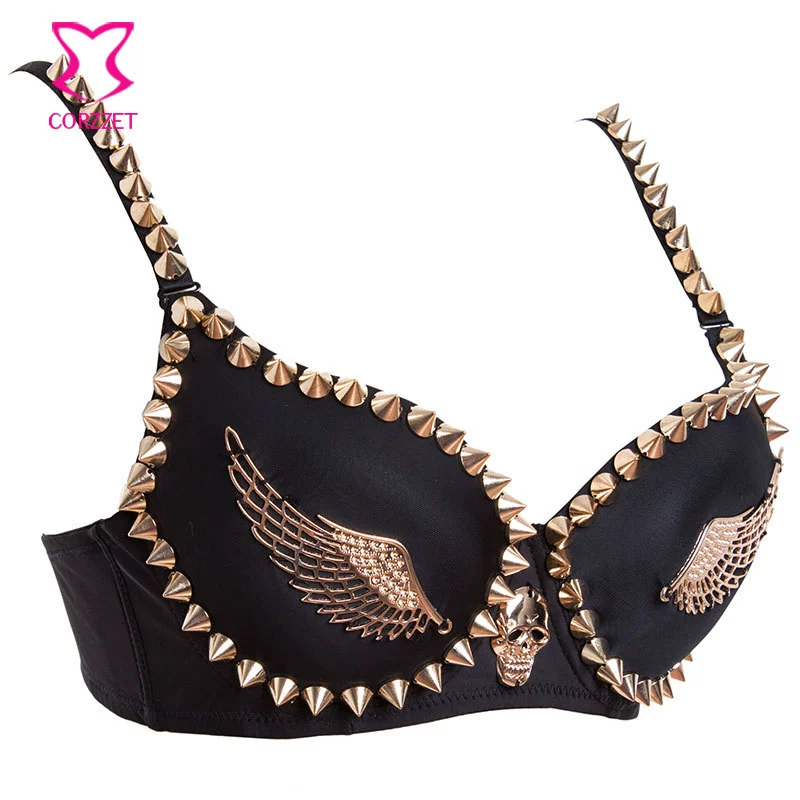 Sexy bra, European style, punk style, wholesale