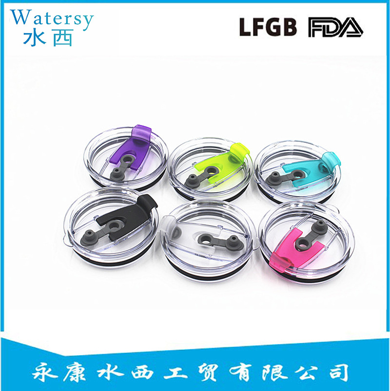 Suministro directo de fábrica creativo 30oz taza de helado cubierta de paja de vidrio 20oz Yeti taza tapa en stock logo