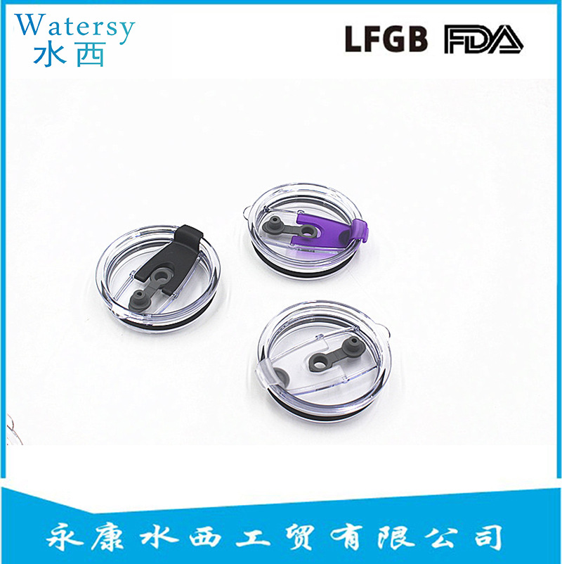 Suministro directo de fábrica creativo 30oz taza de helado cubierta de paja de vidrio 20oz Yeti taza tapa en stock logo