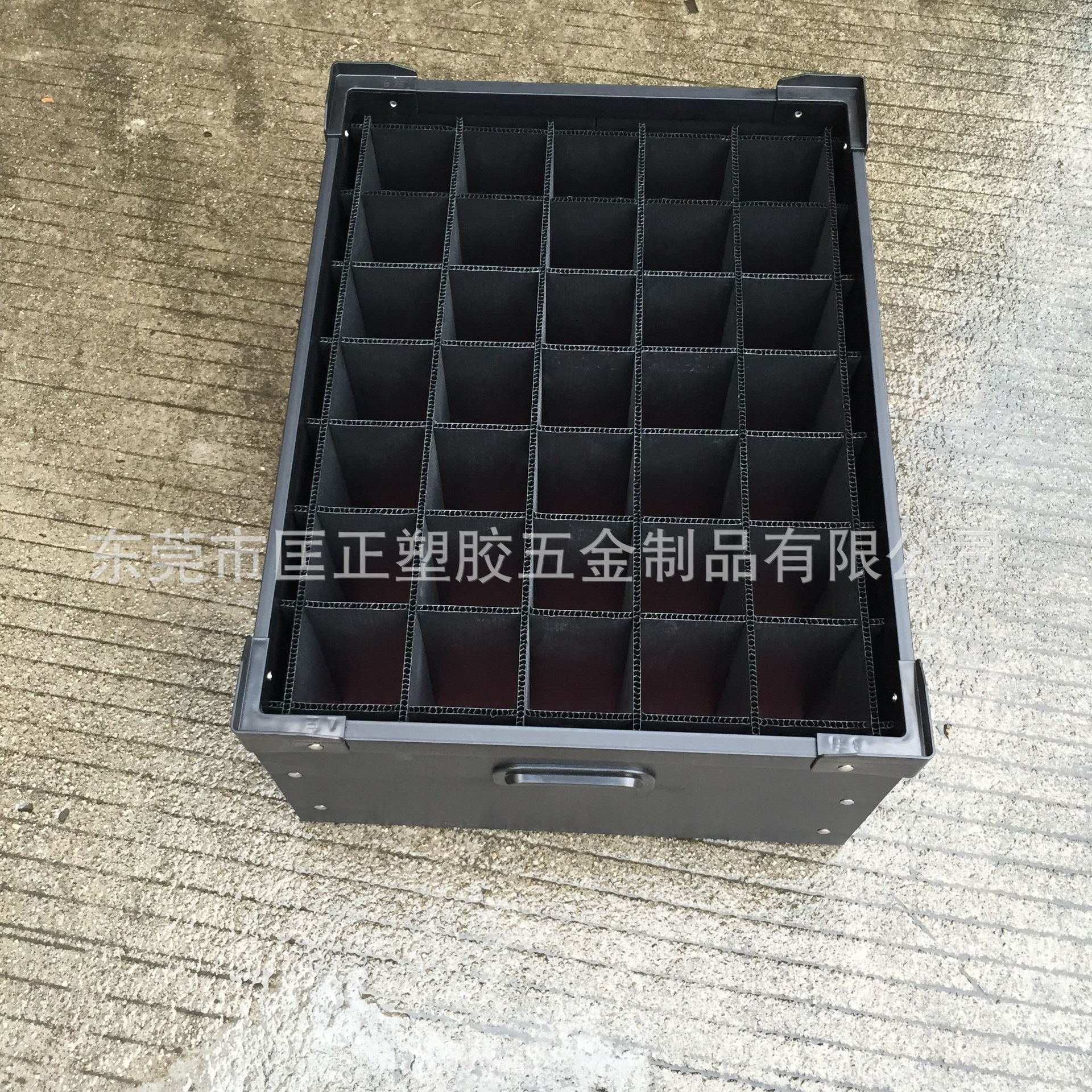 防静电pp中空板刀卡箱 电子元件周转箱子