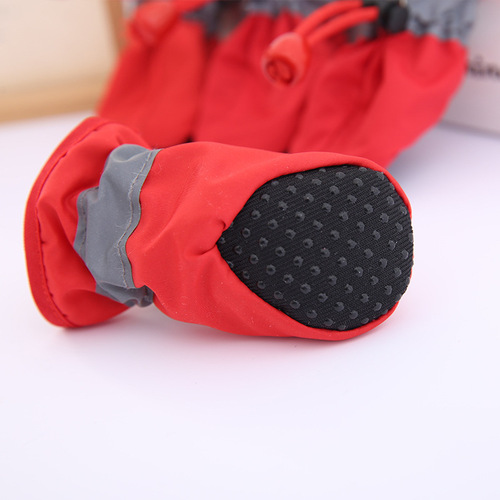 Pet dog soft-soled rain boots Teddy Pomeranian VIP Bichon soft-soled rain boots boots dog foot covers waterproof pet shoes