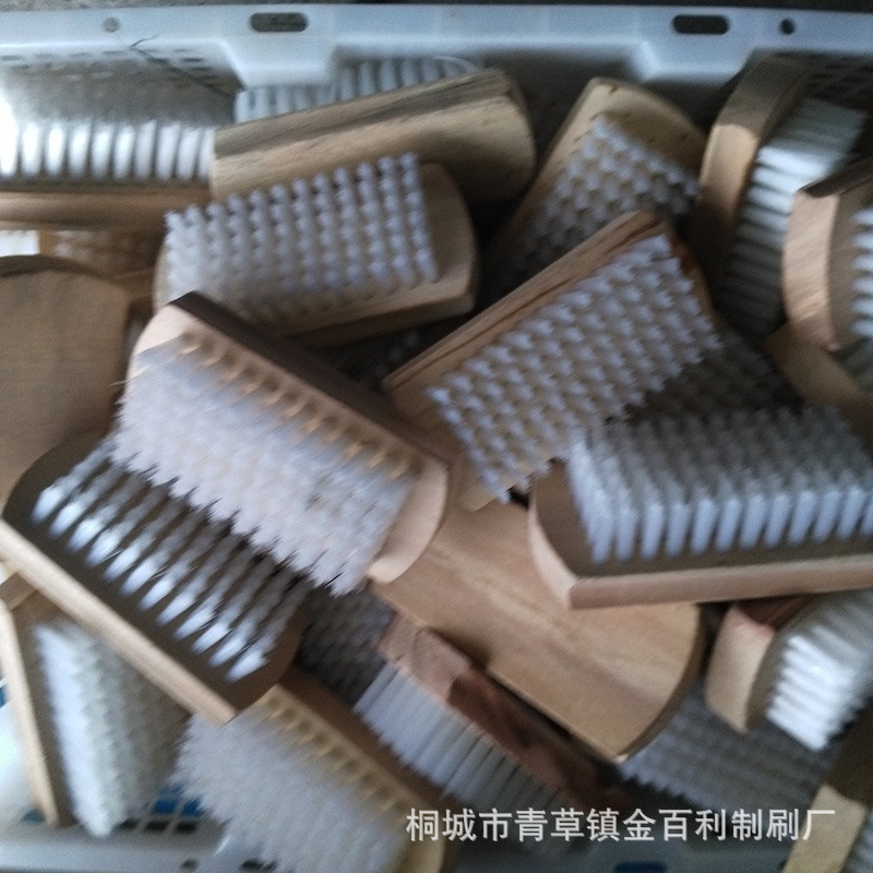 老式洗衣刷软毛竹制天然板刷不伤衣家用清洁去污多功能