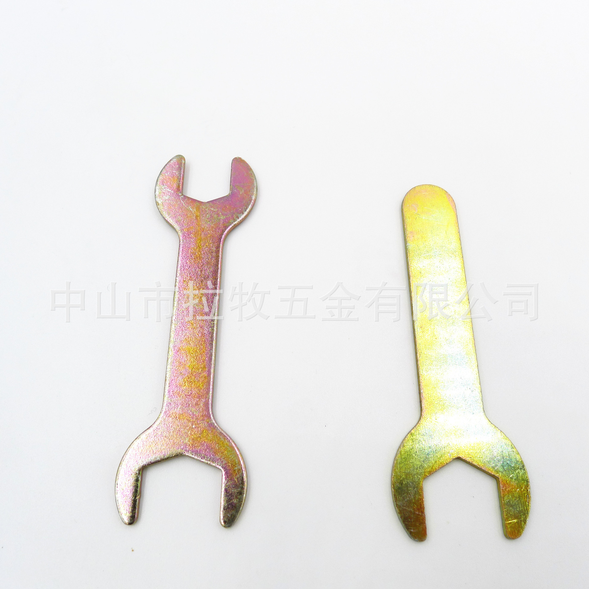 铁皮扳手 一次性铁片优质手动呆头单双向头简易外六角扳手开口
