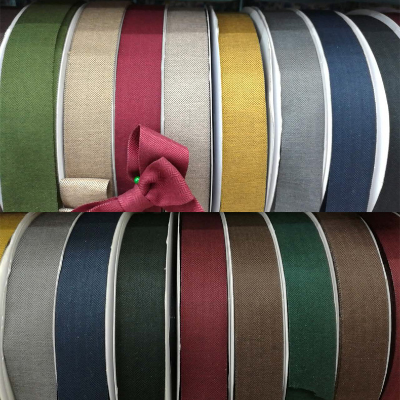 人字纹织带韩国织带 diy蝴蝶结发饰服饰礼帽礼盒花束包装辅料进口