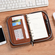 高档文具商务记事本定做a5 a6 活页本48K25K多功能工作笔记本订做