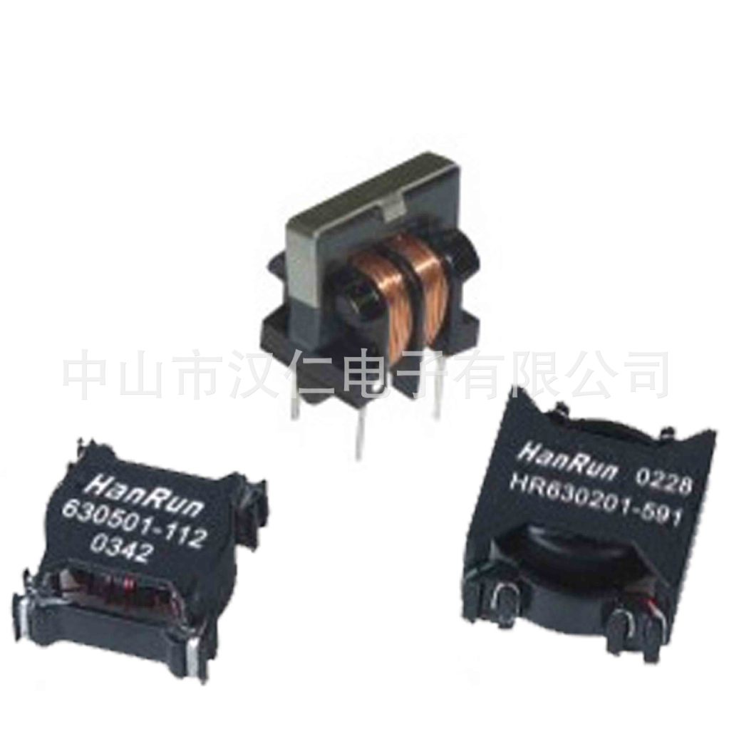 HR110405汉仁直插共模电感千兆单口带变压器RJ45网络接口插座母座