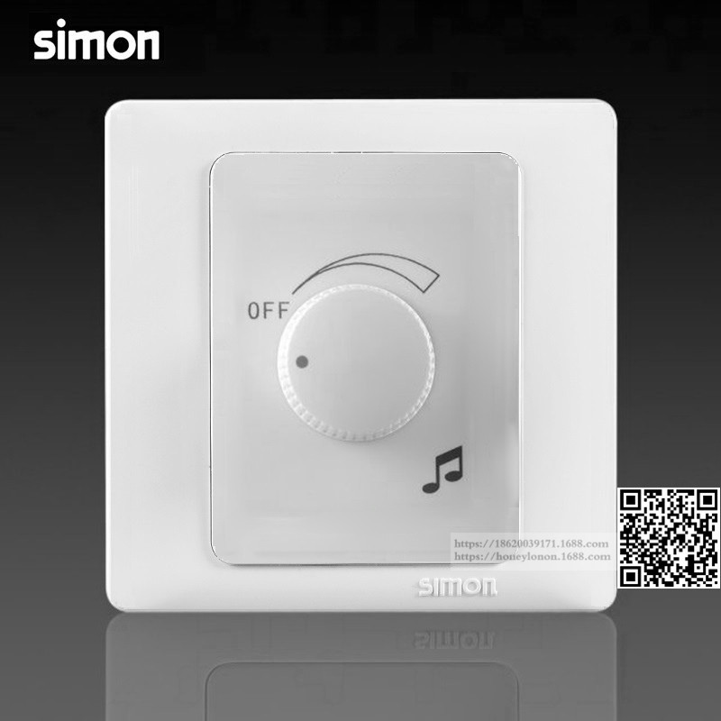 Simon/西蒙 45E系列 4～8Ω调音开关(三线)45E624