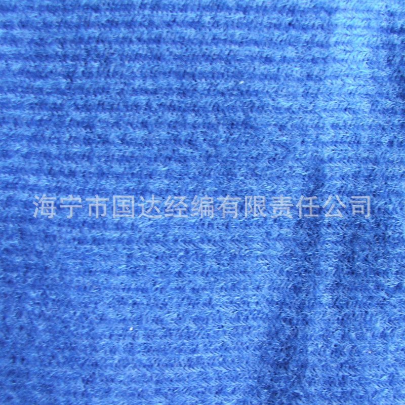 厂家现货 经编拉毛布 100克黑色边纶布 圈绒拉毛布