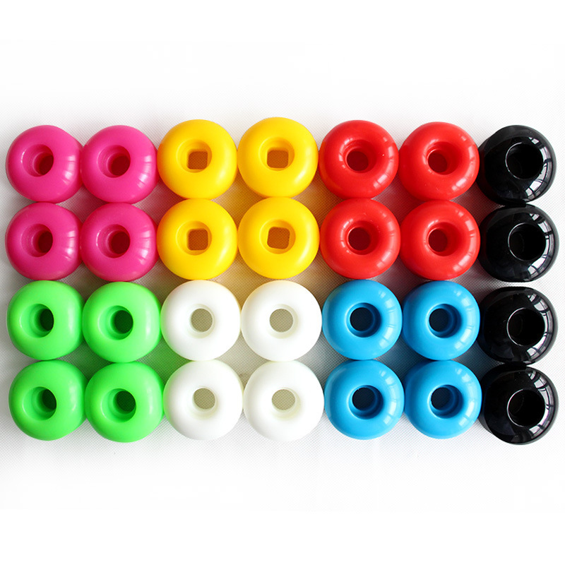52x32mm skateboard wheel 95A high hardness action wheel double warped plate wheel Brush Street PU reel one-piece delivery 52x32mm skateboard wheel 95A high hardness action wheel double warped plate wheel Brush Street PU reel one-piece delivery