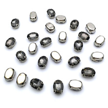 10X14mm��Բ����צ��ˮ�� DIY����Ь���ַ컨��צ��Բ��Ŧ��ɢ��