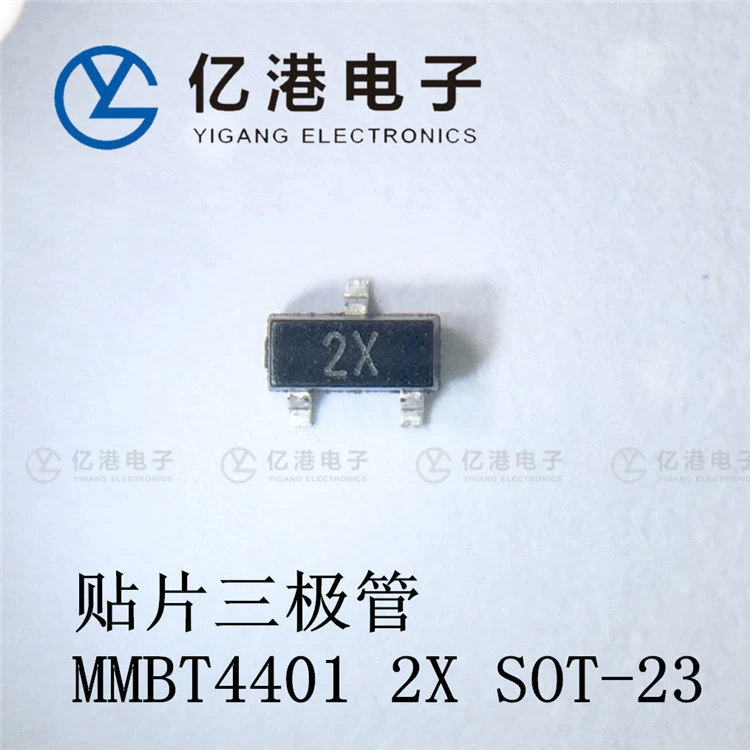 ММВТ4403 SMD-транзистор MMBT4403 2T SOT-23 0,5A/40V PNP полярность
