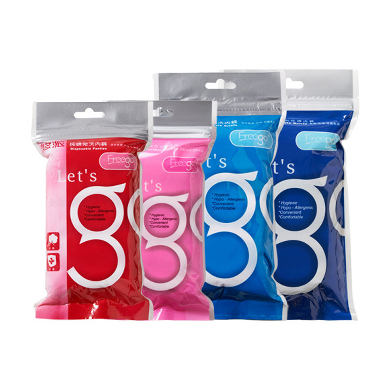 Freego Travel Disposable Panties Women's Briefs Men's Pure Cotton Business Travel Vacation Travel