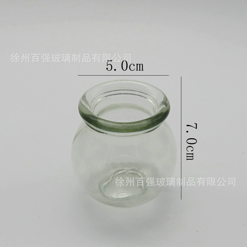 玻璃拔火罐 减肥美容拔罐器 医用家用加厚真空罐2号罐