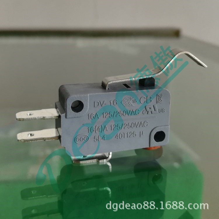 微动开关 晾衣架开关 DV16 16A 250VAC 微波炉电饭煲电压力锅
