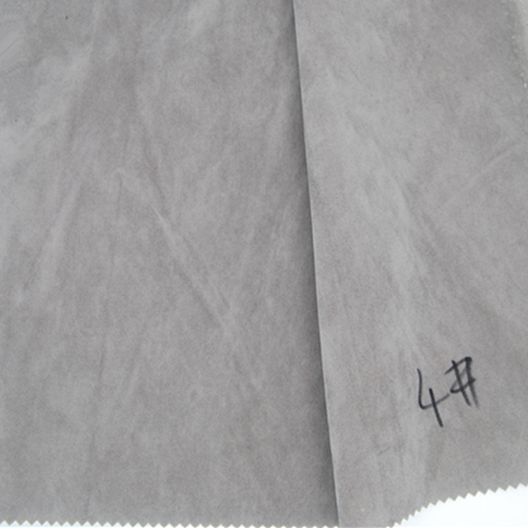 厂家直销 双面鹿皮绒面料 植绒绒布 洗水植绒布 双面绒 批发