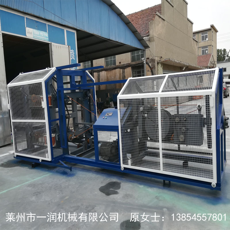 一润塑料制绳机打绳机器  二合一上劲合一体式搓绳拧绳机