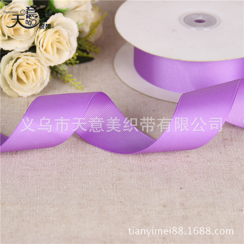 Tianyimei fábrica al por mayor 12 puntos costilla banda liso mochila banda horquilla accesorios para el cabello DIY hilo decorativo banda cinta