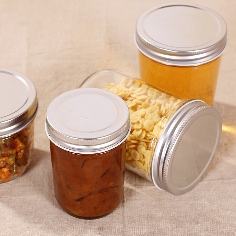 实用鱼子酱玻璃瓶蜂蜜喜蜜瓶 创意燕窝真空密封盖玻璃罐厂家批发
