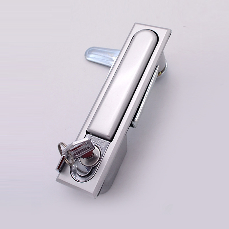 SK1-023W工业锌合金门锁配电箱分电盘机柜开关柜按压式平面锁批发