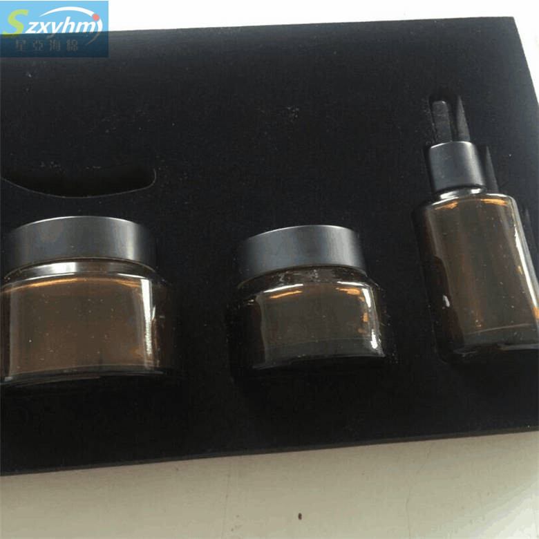 礼品盒海绵植绒内衬 彩色玩具铲车线切割EVA包装 冲压一次性成型