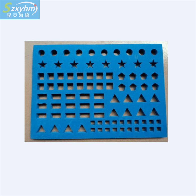 高精密度减震防震内衬 粗孔海绵片材EVA规格尺寸生产 精油瓶包装