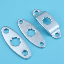 積麥 403拉桿片 小三點片折彎片 網絡開關配電箱櫃門鎖附件 現貨