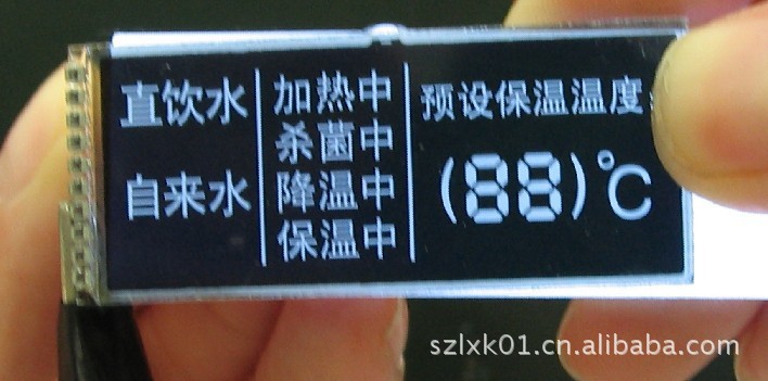 饮水机 VA 黑膜 LCD 液晶屏