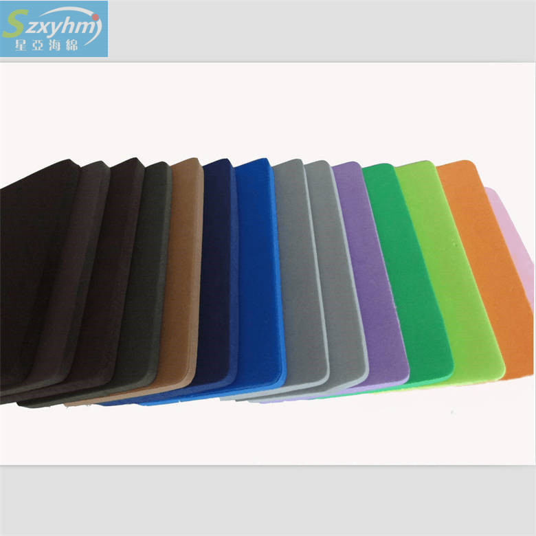 EVA定 制四边卡槽相框海绵高密度双拼彩色艺术画海绵框可雕刻