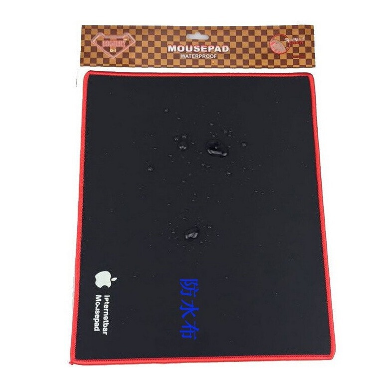 Q1 edge locking mouse pad 250*300*3mm thick edge wrapping color line cloth surface Q1 cloth edge sealing