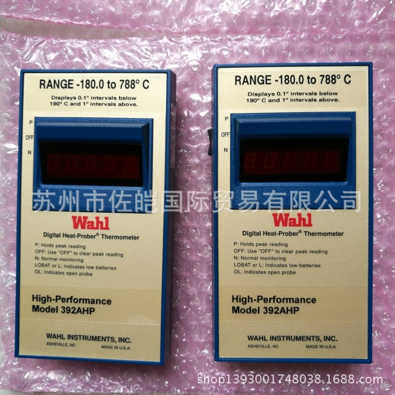 美国palmer Wahl品牌数显式热档温度计 原装 392AHP型号
