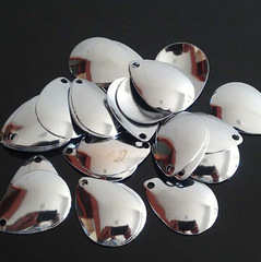 批發路亞亮片DIY改裝用雷蛙複合亮片水滴柳葉形路亞噪音片