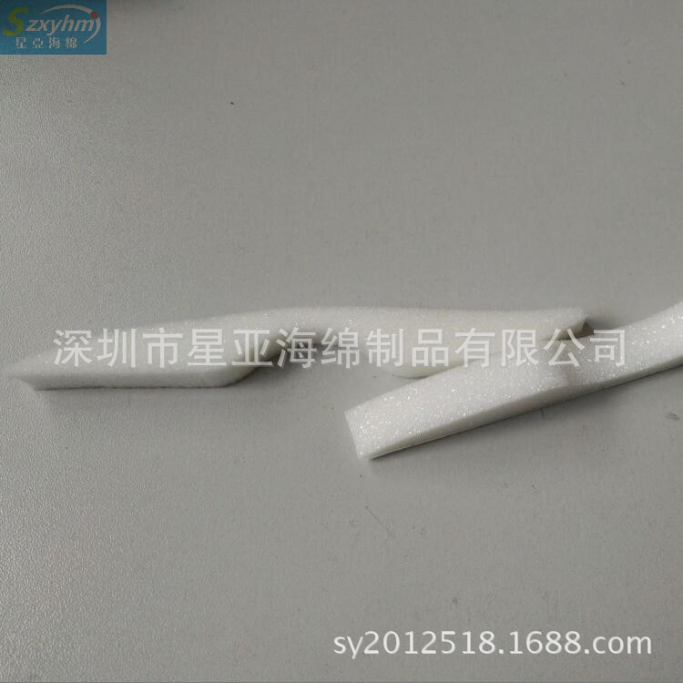 电子产品定位海绵内衬  聚氨酯防火海绵加工 礼品盒包装植绒内胆