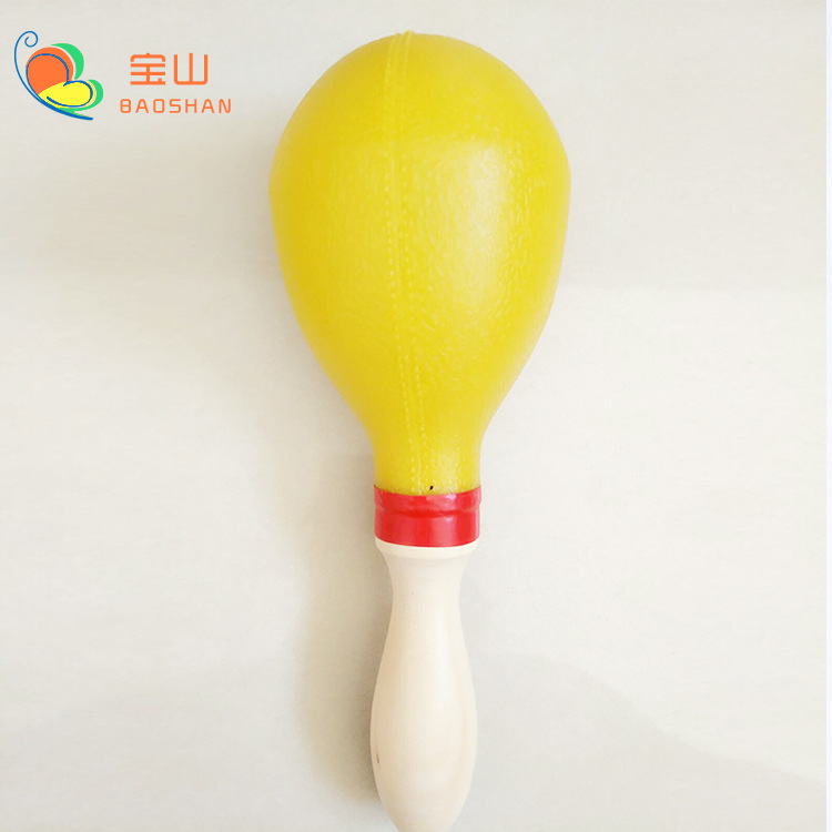 Manufacturer wholesale Orff percussion instruments plastic handle sand balls egg mallets KTV bar party props