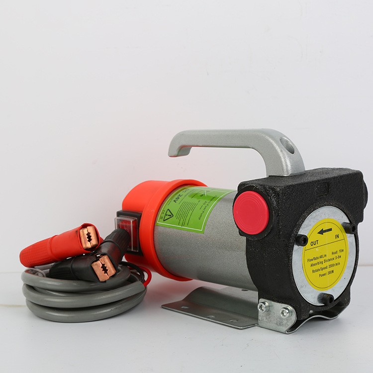 工厂直销电动 柴油泵12V24v正反转自吸泵200W/300W