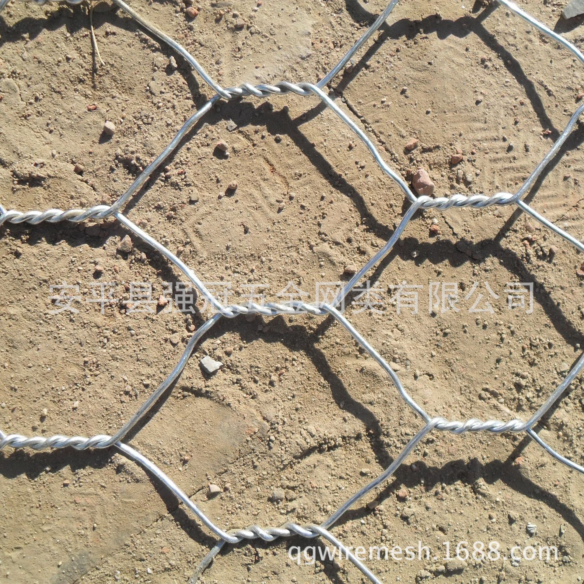 格宾笼GABION BOX 防汛护坡 河道治理铅丝石笼网