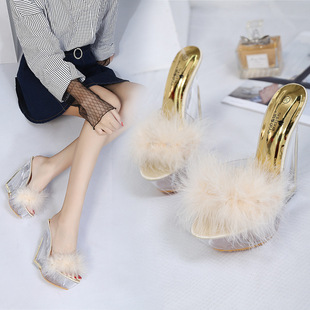 2026�¿�߸�Ь14CM��ˮ̨ҹ�����Ьëë��aЬˮ����Ь�羳���l