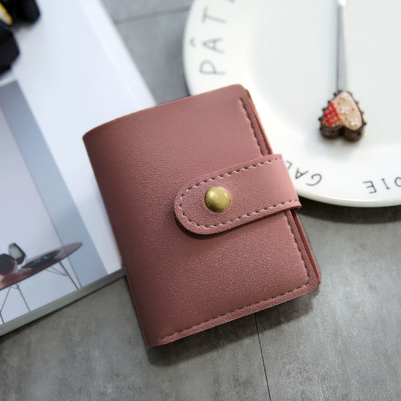 Классический bi-fold кошелек, держатель для карт, обшивка из PU кожи, британский стиль, несколько цветов