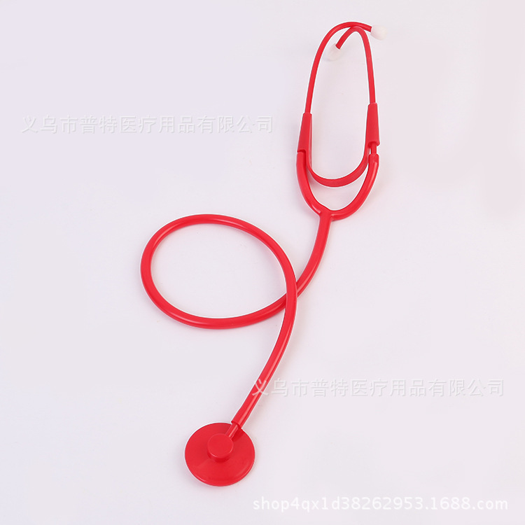 Fábrica directa de plástico estetoscopio niños estetoscopio juguete simulación doctor juguete