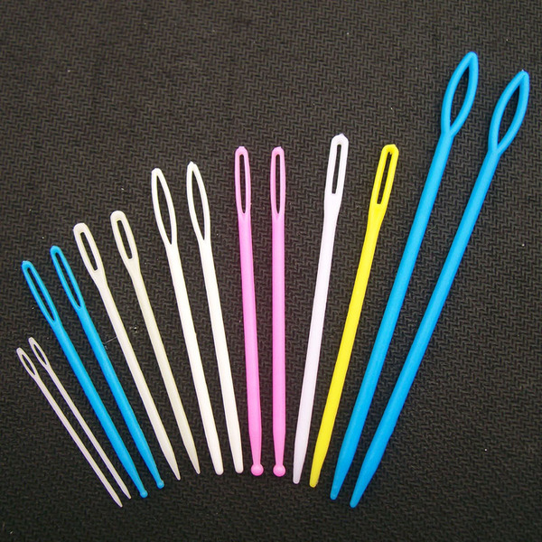 Plastic needles