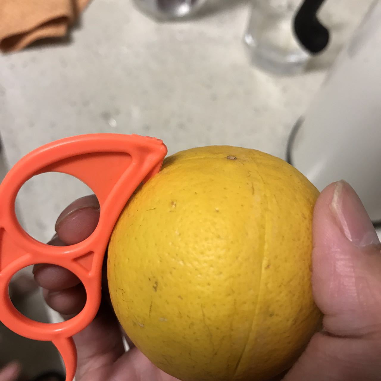 Fábrica directa ratón naranja pelador fruta pelador naranja pelador regalo creativo