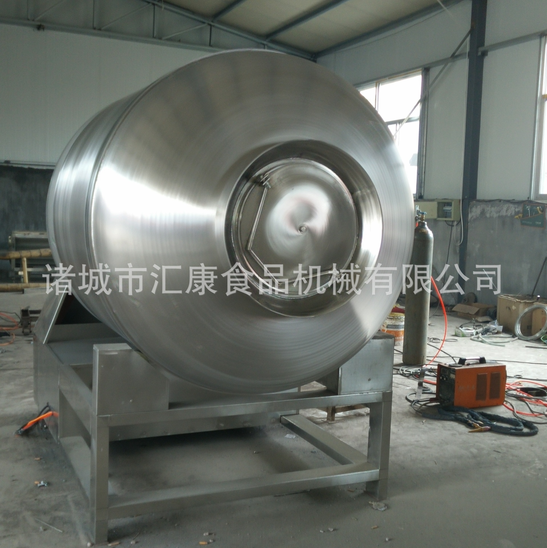 供应呼吸式真空滚揉机  牛肉变频真空入味机  全自动真空滚揉设备