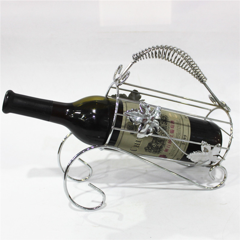 배럴 실버 와인 랙