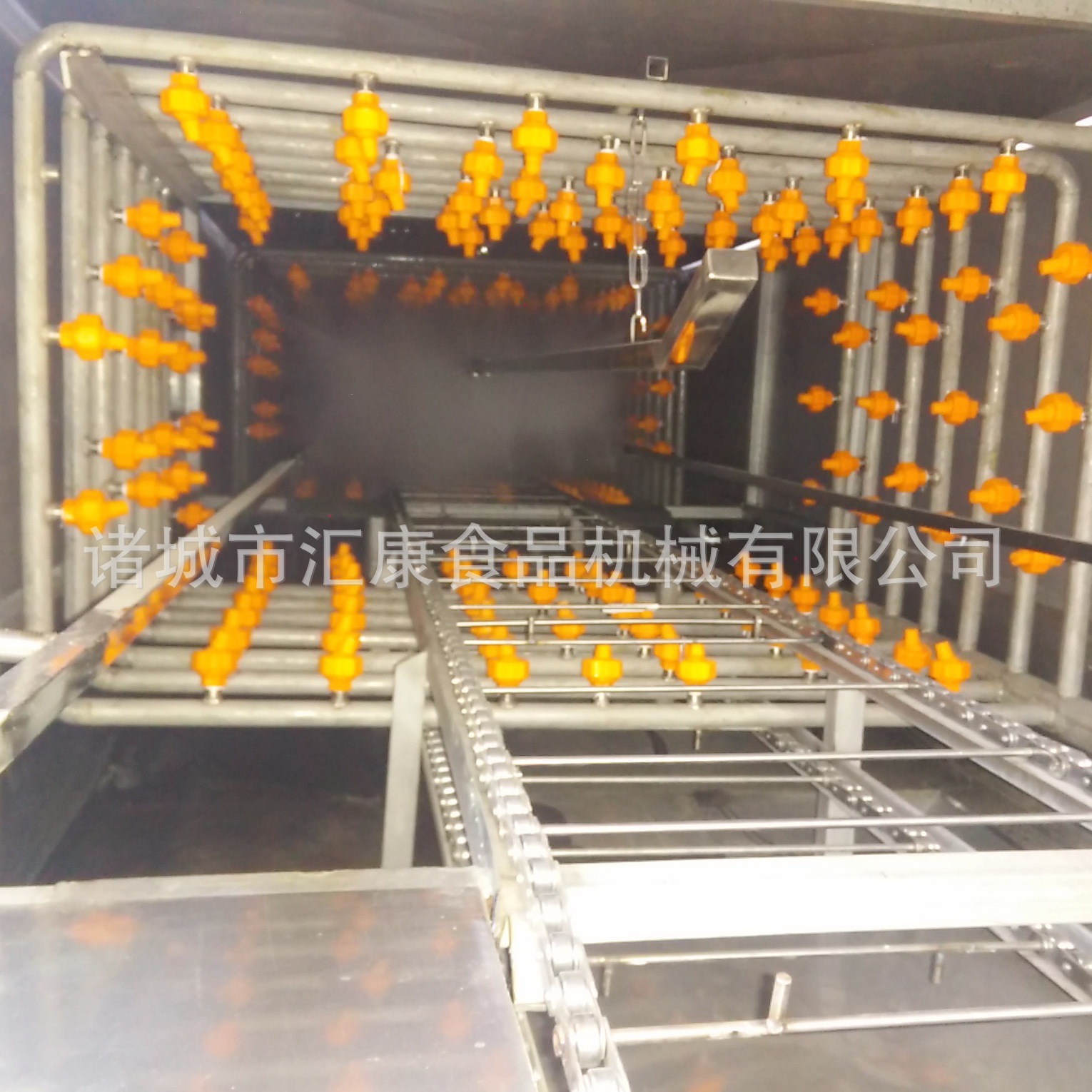 四面喷淋塑料箱清洗机 鸡柳盘子洗杂机器  热碱水去油污清洗设备